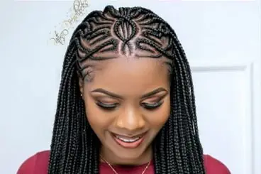 Long box braids