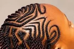 Burgundy twists